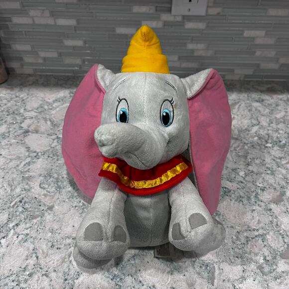 Disney Kohl’s Cares Dumbo The Flying Elephant 12” Plush - Picture 2 of 7